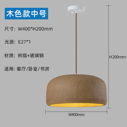 Suspension minimaliste japonaise style wabi-sabi pour intérieur moderne — LZ4P9XJ