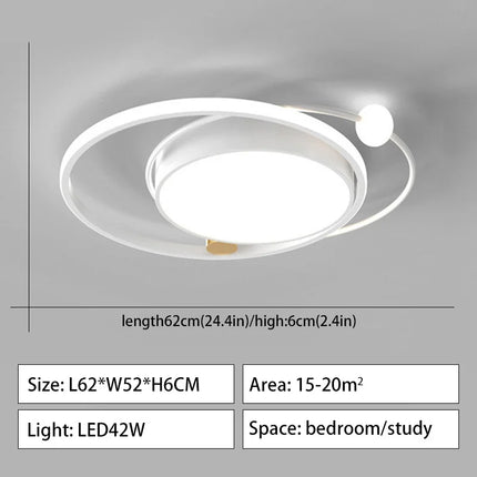 Lustre LED à intensité variable pour intérieur moderne — LZ4X9T
