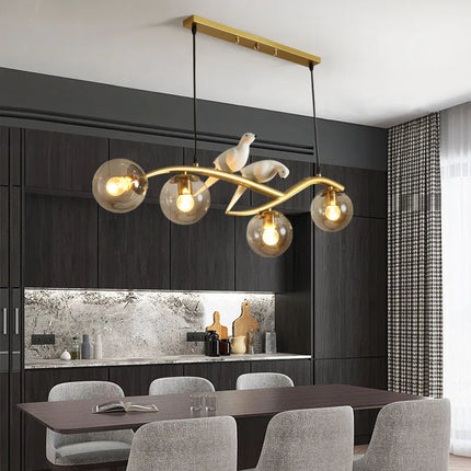 Lustre en forme d'oiseau pour décoration intérieure moderne — LZ4X9T