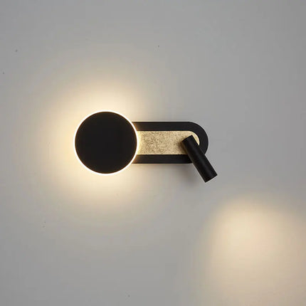 Applique murale led moderne pour hôtel avec interrupteur