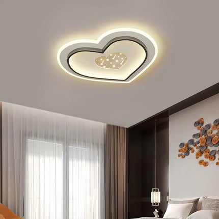 Plafonnier LED moderne à luminosité réglable pour salon, chambre et cuisine — LZ4X9P