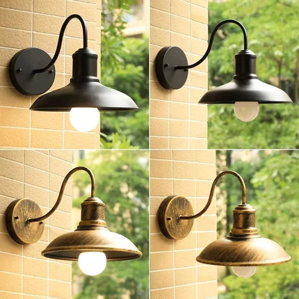 Applique murale vintage américaine pour balcon et jardin extérieur — LZ4G7T9