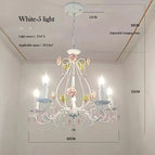 Blanc 6 lumières / 12W / Lumière blanche