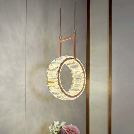 Applique murale LED en cristal de luxe au design moderne — LZ4X9T2