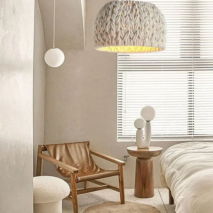 lustre japonais wabi sabi tissé à la main pour intérieur moderne