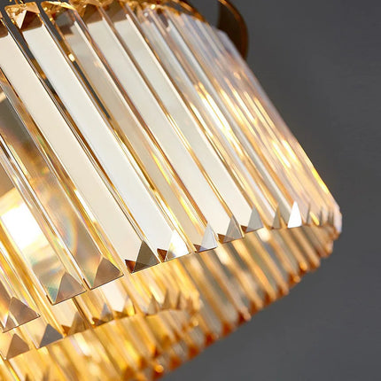 Lustre décoratif spirale en cristal de luxe postmoderne — LZ4Q7X9