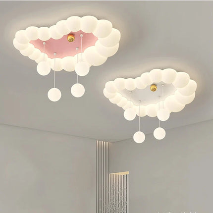 Plafonnier moderne en forme de nuage pour chambre d’enfant et salon — LZ4X9T