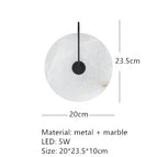 B-20cm Noir / Lumière blanche 5000K