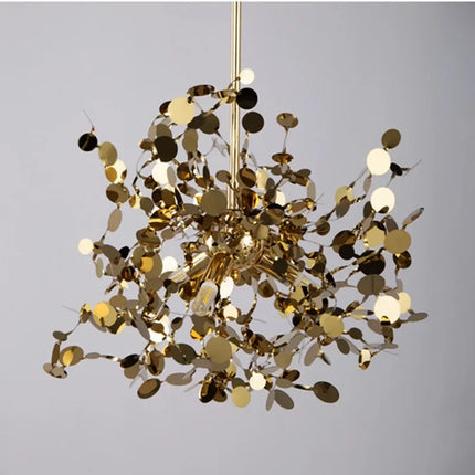 Suspension décorative en acier inoxydable au style nordique créatif — LZ4X9T1