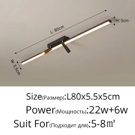 Lustre LED moderne pour intérieur élégant et contemporain — LZ4X9P2