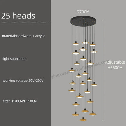 Lustre suspendu design moderne 2023 — LZ4X9P