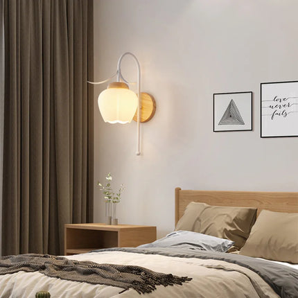 Applique murale en verre au style méditerranéen pour éclairage intérieur — LZ4Q7M9
