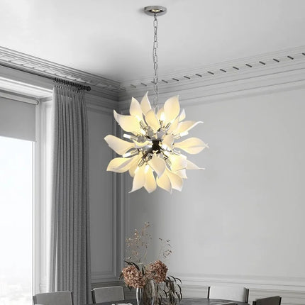 Lustre LED nordique simple et brillant pour hôtel et villa — LZ4XJ9