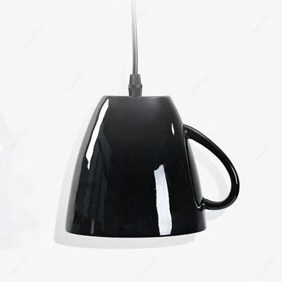 Suspension design artistique en forme de tasse et théière — LZ4X9P