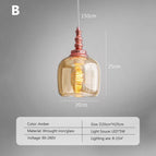 B / Dans l'ampoule