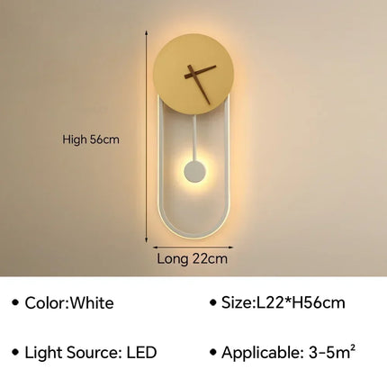 Applique murale LED moderne pour décoration intérieure élégante — LZ4X9Q2