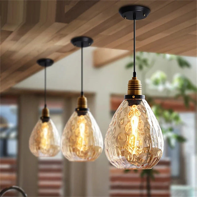Suspension moderne en verre pour éclairage plafond — LZ4X9T2