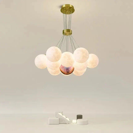 Lustre nuage lumineux décoratif pour chambre d'enfants — LZ4X9J