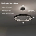 60 cm Noir / Luminosité variable
