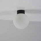 Verre noir 8cm / Sans ampoule