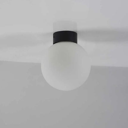 Plafonnier LED rond en verre boule design — LZ4N7Q2