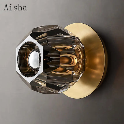 Plafonnier cristal style nordique pour décoration intérieure élégante — LZ4XJ9