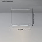 L107cm Blanc / Blanc chaud / CHINE