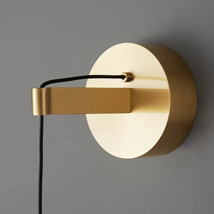 Applique murale LED nordique en cuivre et laiton à hauteur réglable — LZ4X9P2