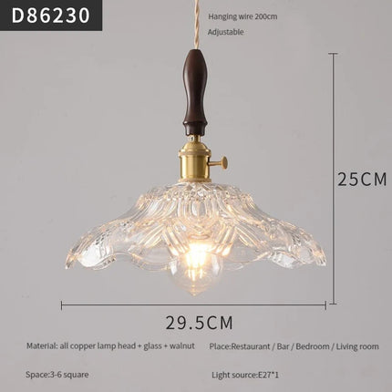 suspension moderne en laiton et verre pour intérieur