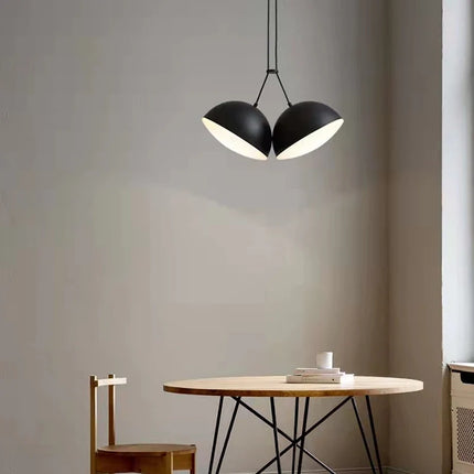 lustre noir design à assembler pour décoration intérieure moderne
