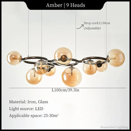Lustre créatif moderne pour décoration intérieure unique — LZ4N7Q2