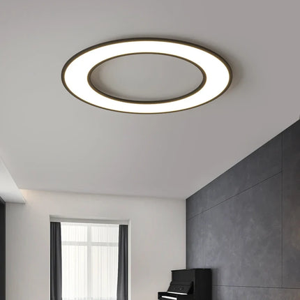 Plafonnier LED ultra-mince pour éclairage intérieur décoratif — LZ4R7T9