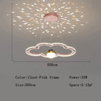 Nuage Rose Dia50cm / Gradation tricolore