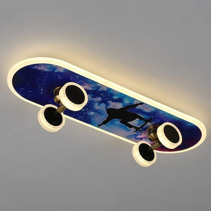 Plafonnier nordique créatif skateboard pour chambre d’enfant moderne — LZ3X9P
