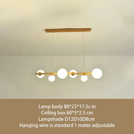 Lustre suspension avec abat-jour en verre décoratif pour maison — LZ4R9XQ