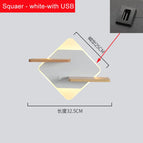 USB carré blanc