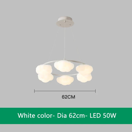 Lustre en forme de nuage avec télécommande pour enfants — LZ4D9X