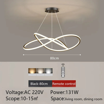 Plafonnier LED suspendu à design circulaire — LZ4P9XQ
