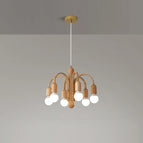 Couleur noyer-3 lumière / Lumière blanche