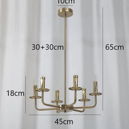 Lustre suspendu moderne en fer avec éclairage créatif — LZ4X9T