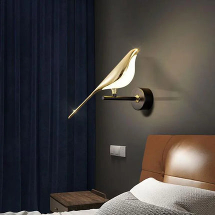 Applique murale LED au design nordique en forme de pie — LZ4X9T2