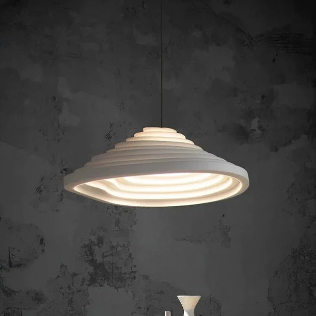 Suspension Led wabi-sabi au design nordique minimaliste