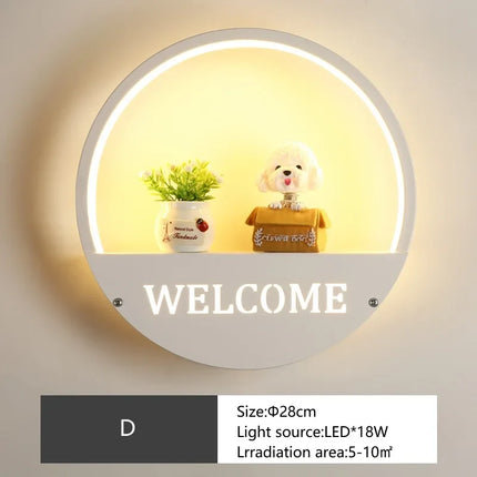 Applique murale LED pour ambiance chaleureuse et créative — LZ4X9T2