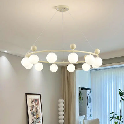 Lustre moderne en métal et verre pour intérieur — LZ4X9J