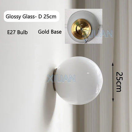 Applique murale moderne en verre pour décoration intérieure — LZ4X9T