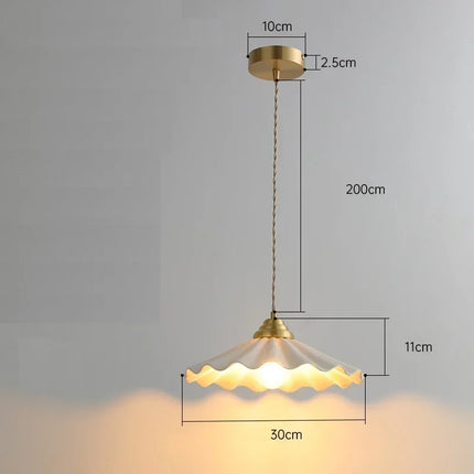 Suspension nordique en céramique pour décoration intérieure — LZ4X9M