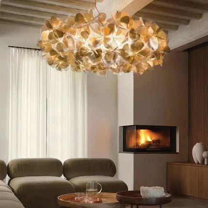Lustre suspension LED Petal Lustre Italie pour plafond intérieur — LZ4X9P
