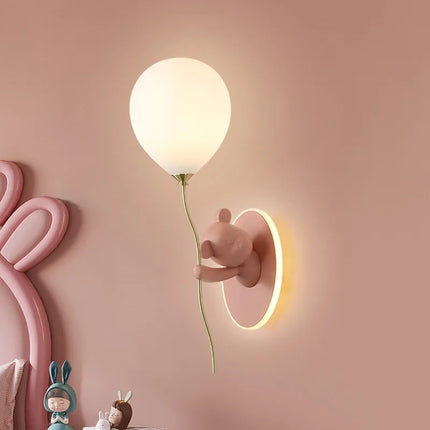 Applique murale enfant motif ours en ballon pour chambre — LZ4X9T2