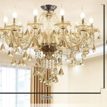 Lustre en cristal moderne pour décoration intérieure élégante — LZ4X9P