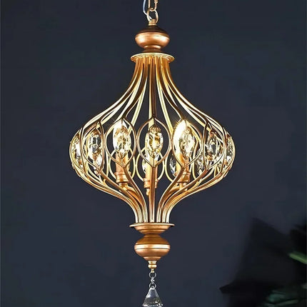 Suspension vintage en cristal pour éclairage intérieur — LZ4D7Q9